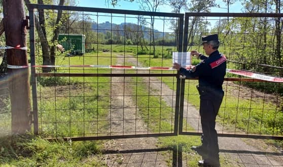 Sequestrato circuito da motocross abusivo nel parco Montemarcello a La Spezia