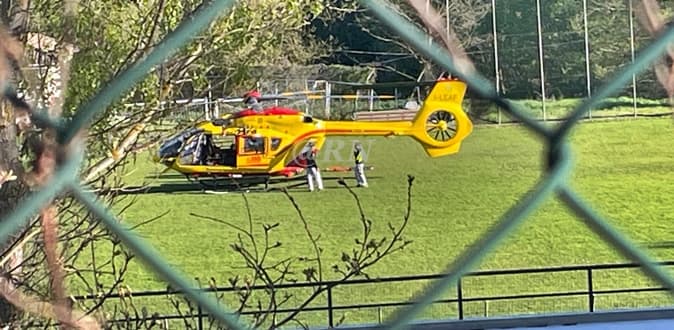 Elisoccorso Grifo a Sassello per 58enne colpito da malore, trasportato al San Paolo