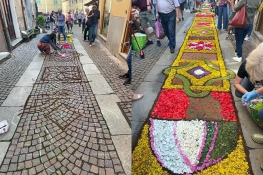 Sassello domenica 2 giugno Infiorata del Corpus Domini, tieniti libero