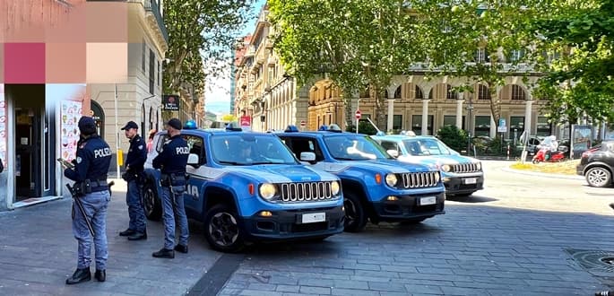 Arresti e denunce a Genova: controllo locali e sanzioni, possesso coltello, alcool e droga, furti