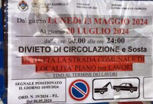 Sassello lavori al Piano 2