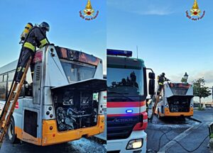 Genova bus incendiato 2