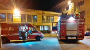 Incendio a Genova Principe 1