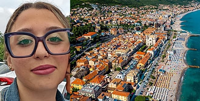 Noemi è tornata a casa a Pietra Ligure