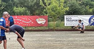 Pétanque Sassello semifinale Pronsati Tomaso