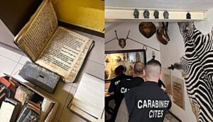 arabinieri di Alessandria a Biella per un collezionista 2