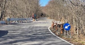 lavori Veirera e guard rail 1