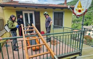 Genova cade dal tetto a Uscio 2