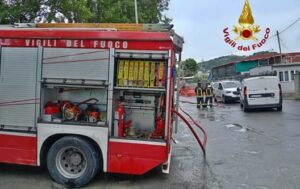 Genova fuga di gas nella via al Santuario di Nostra Signora della Guardia 17