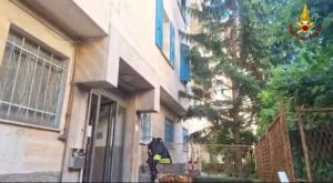 Incendio in una abitazione nel quartiere di Marassi 2