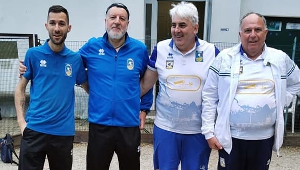 Pétanque Martina Sassello vincente con Verdino e De Luigi