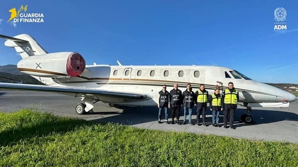 Savona sequestrati tre jet privati e recuperati 6 milioni di euro – VIDEO