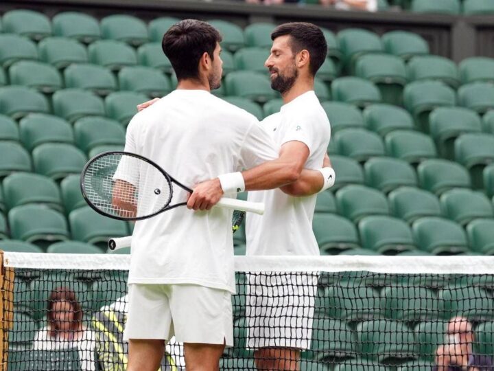 Alcaraz, passante da sogno con Djokovic a Wimbledon. Poi lo ‘sfotte’ – Video