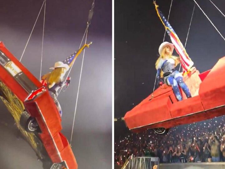 Beyoncé, paura al concerto: problema all’auto ‘volante’ – Video