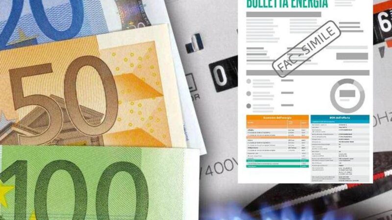 Bollette luce e gas, da oggi la nuova fattura: cosa cambia con lo ‘scontrino energia’