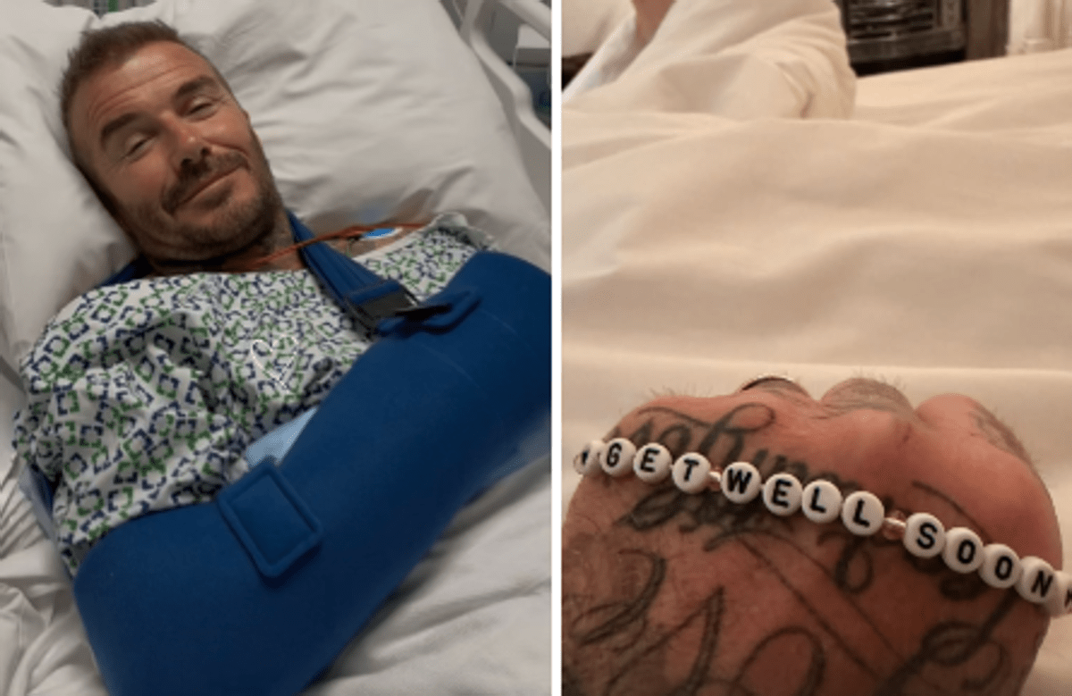 David Beckham ricoverato in ospedale, Victoria: “Guarisci presto papino”