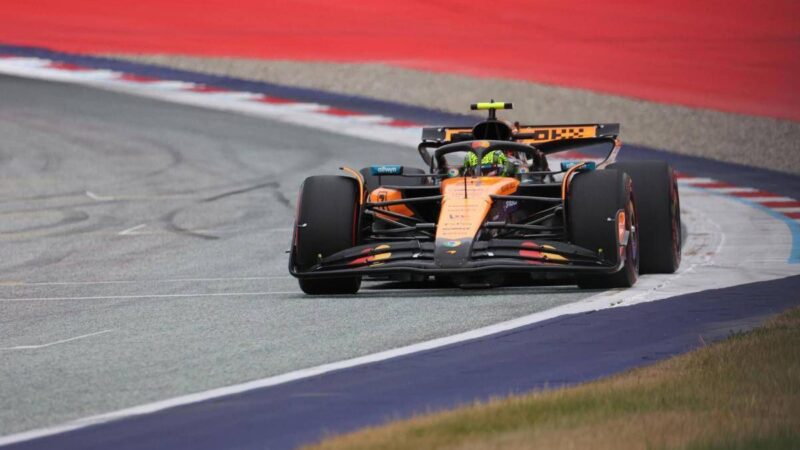 Formula 1, Norris vola nelle terze libere del Gp d’Austria. Quarto Leclerc