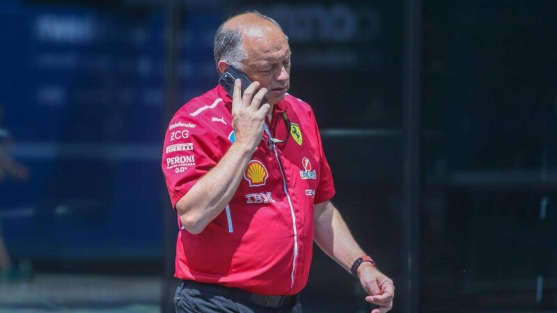Gp Austria, Vasseur non sarà al muretto Ferrari per “motivi personali”