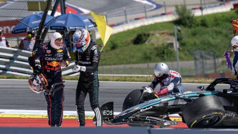 Gp Austria, incidente Antonelli-Verstappen e penalità per Kimi – Video
