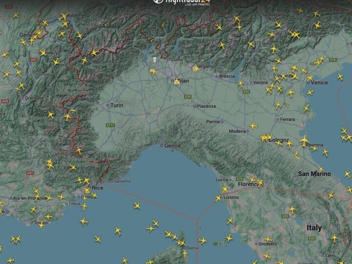 Guasto a centro radar blocca aerei nel nord ovest, voli sospesi e ritardi da Milano a Torino