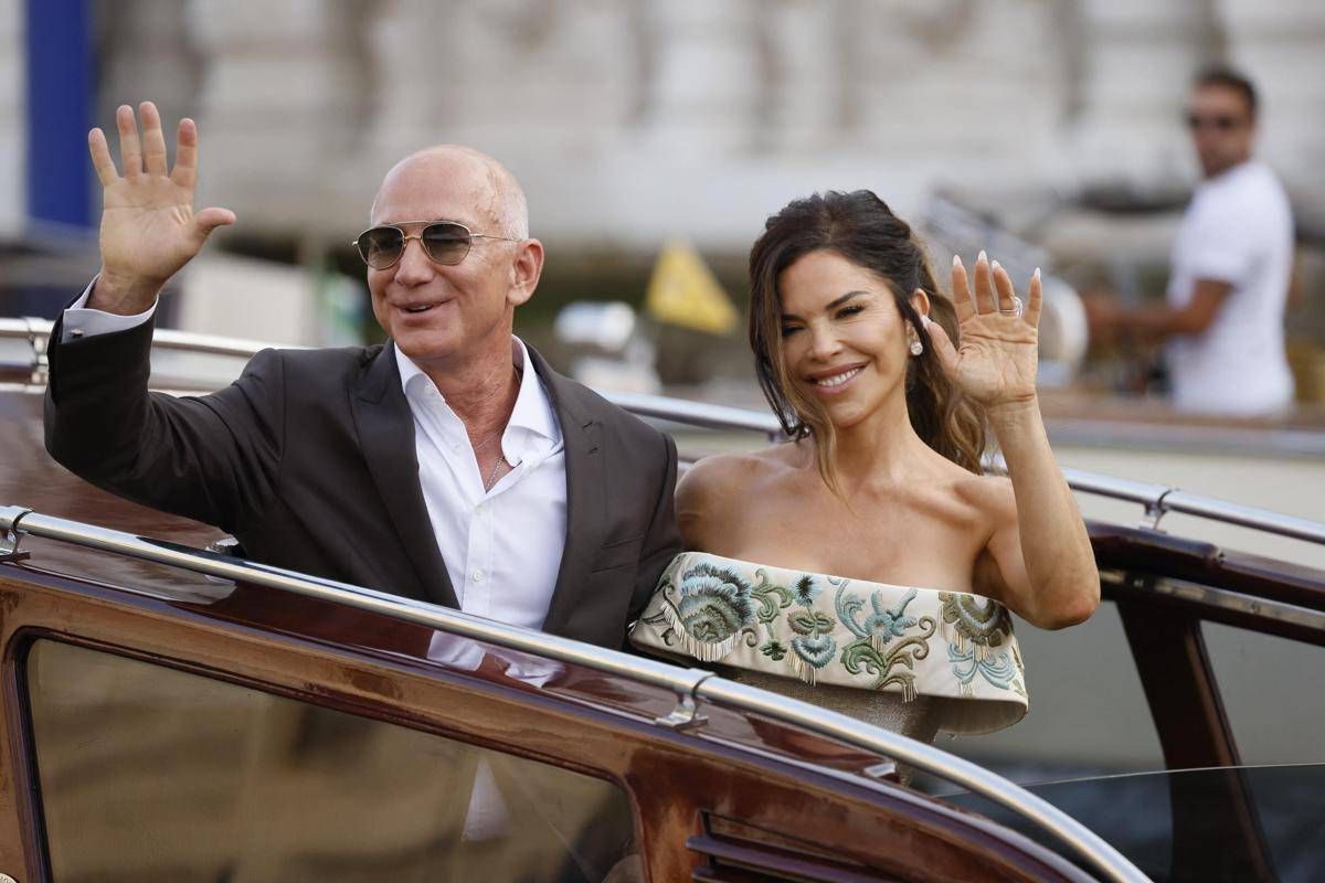 Il banchetto nuziale di Bezos e Sanchez è campano, ecco il menù stellato e il buffet di dolci