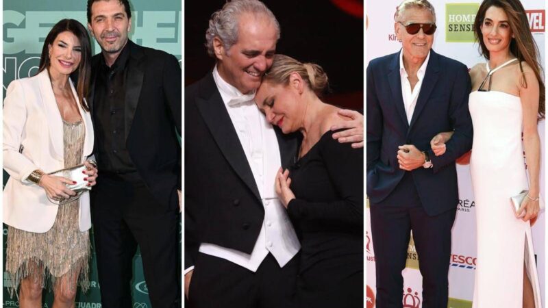 Non solo Bezos, da Ventura a Clooney: le celebrità di ‘mezza età’ all’altare