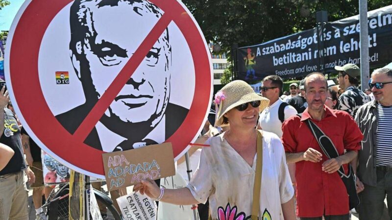 Pride a Budapest, ira Orban: “Spettacolo ripugnante ordinato da Bruxelles”