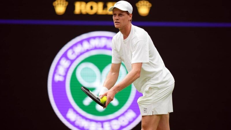 Sinner, il tabellone di Wimbledon: esordio con Nardi, poi derby con Musetti ai quarti