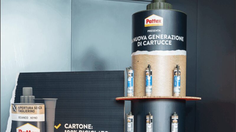Henkel: marchio Pattex, arrivano nuove cartucce in cartone sostenibili e facili da usare
