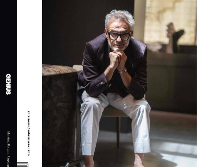 Lo chef Massimo Bottura protagonista della cover story di Genius People Magazine