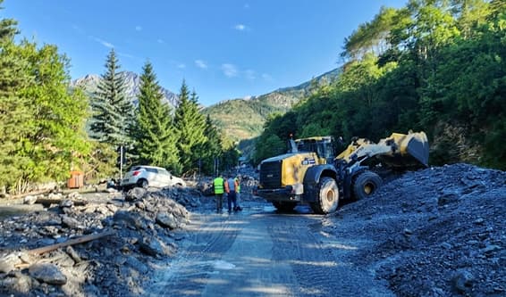 Maltempo Piemonte, Anas: da ieri al lavoro sulle SS21 e 335