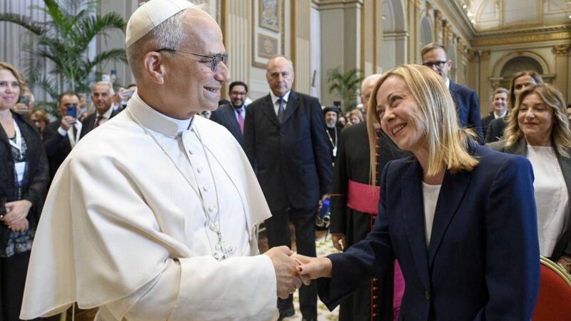 Papa Leone XIV riceve oggi la premier Giorgia Meloni