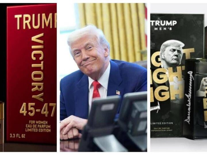 Trump lancia il ‘suo’ profumo Victory 45-47: quasi 250 dollari a boccetta
