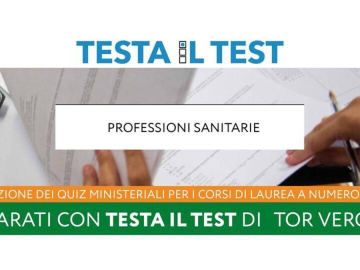 Università Tor Vergata, simulazione per aspiranti medici e odontoiatri con ‘Testa il Test’