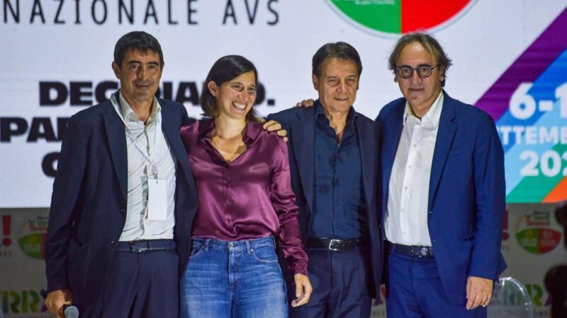 Centrosinistra, prove di unità dei leader sul palco di Avs. Tra dubbi di Conte su Renzi, nodo Kiev e primarie sullo sfondo