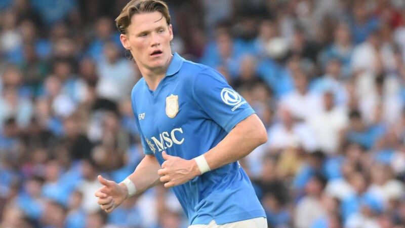 Napoli, operazione riuscita per McTominay: quando torna in campo