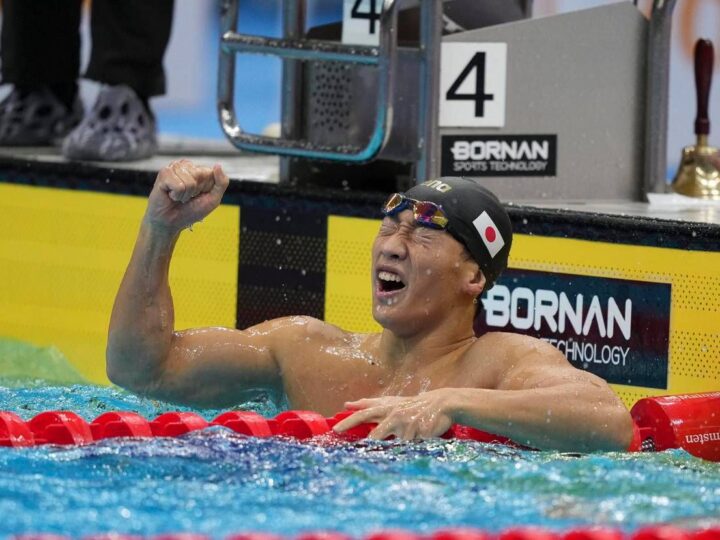 Nuoto, primato mondiale nei 200 rana del giapponese Shin Ohashi