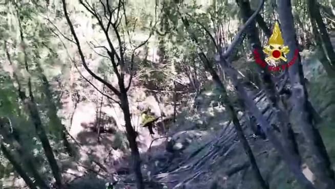 Per funghi cade e batte la testa, in codice rosso al San Martino – VIDEO
