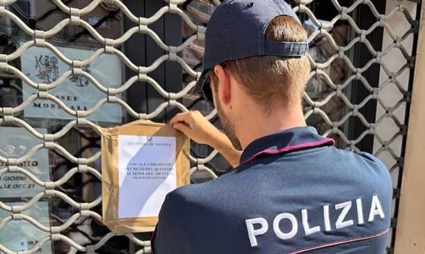 Questore Savona chiude per 20 giorni un barbiere a Zinola