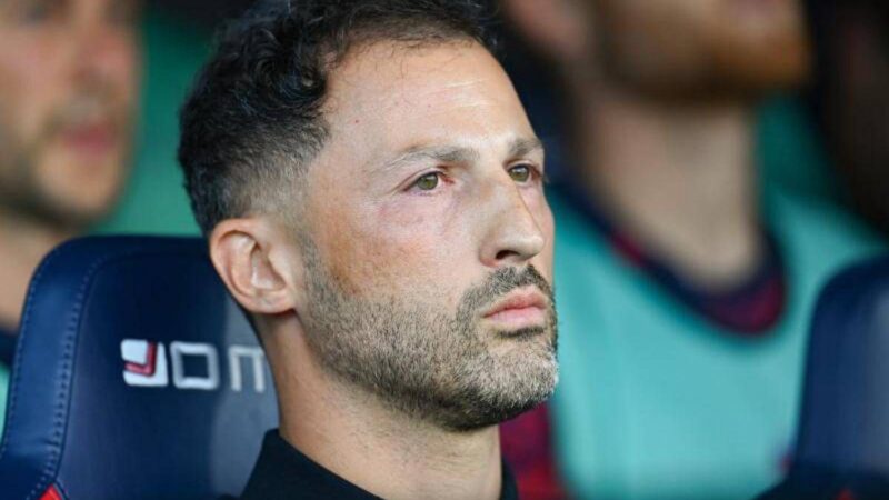 Serie A, le decisioni del Giudice sportivo: squalifica di due giornate a Tedesco, inibizione per Saputo