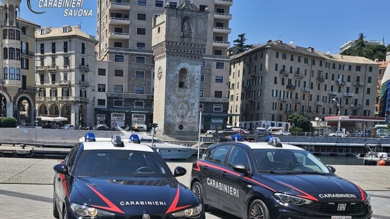 Attività delle Stazioni dei carabinieri nel savonese: 4 arresti e 19 denunce
