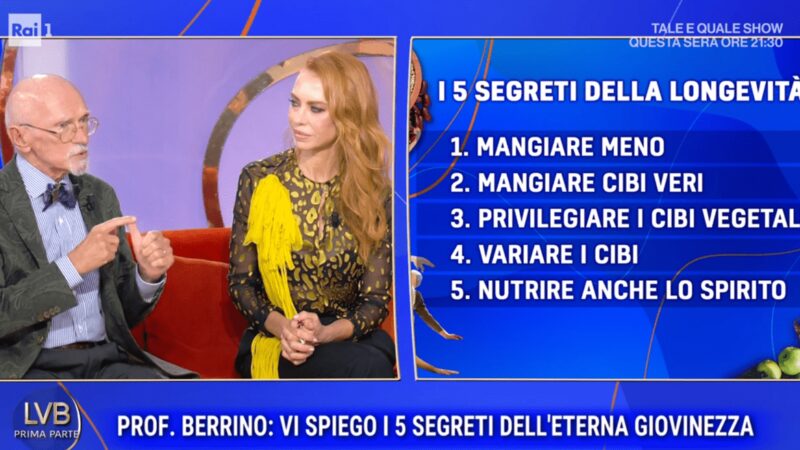 Cibo e longevità, i segreti del professor Berrino: perché dovremmo smettere di mangiare carne