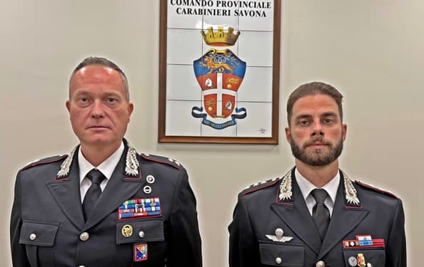 Due nuovi Ufficiali al Comando Provinciale Carabinieri di Savona