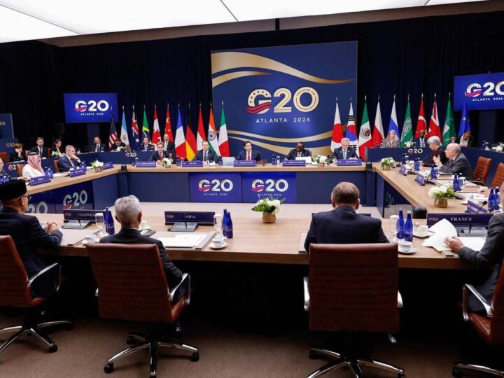 G20, Rubio accoglie i ministri degli Esteri ad Atlanta: “Momento cruciale”. Diplomatici europei rifiutano foto con Lavrov, scatto annullato