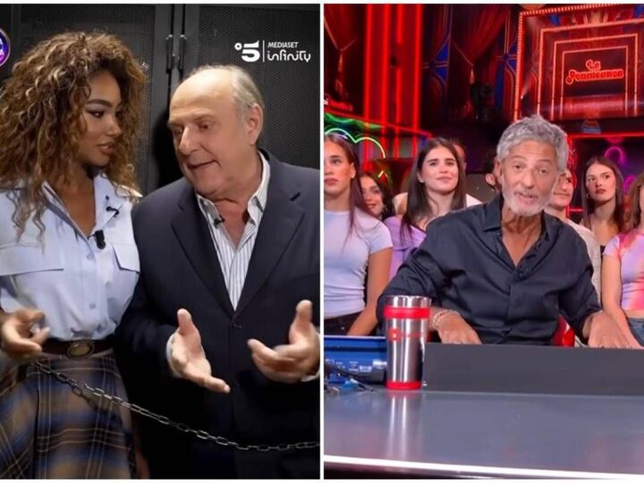 Gerry Scotti e Samira Lui rispondono a Fiorello… in catene