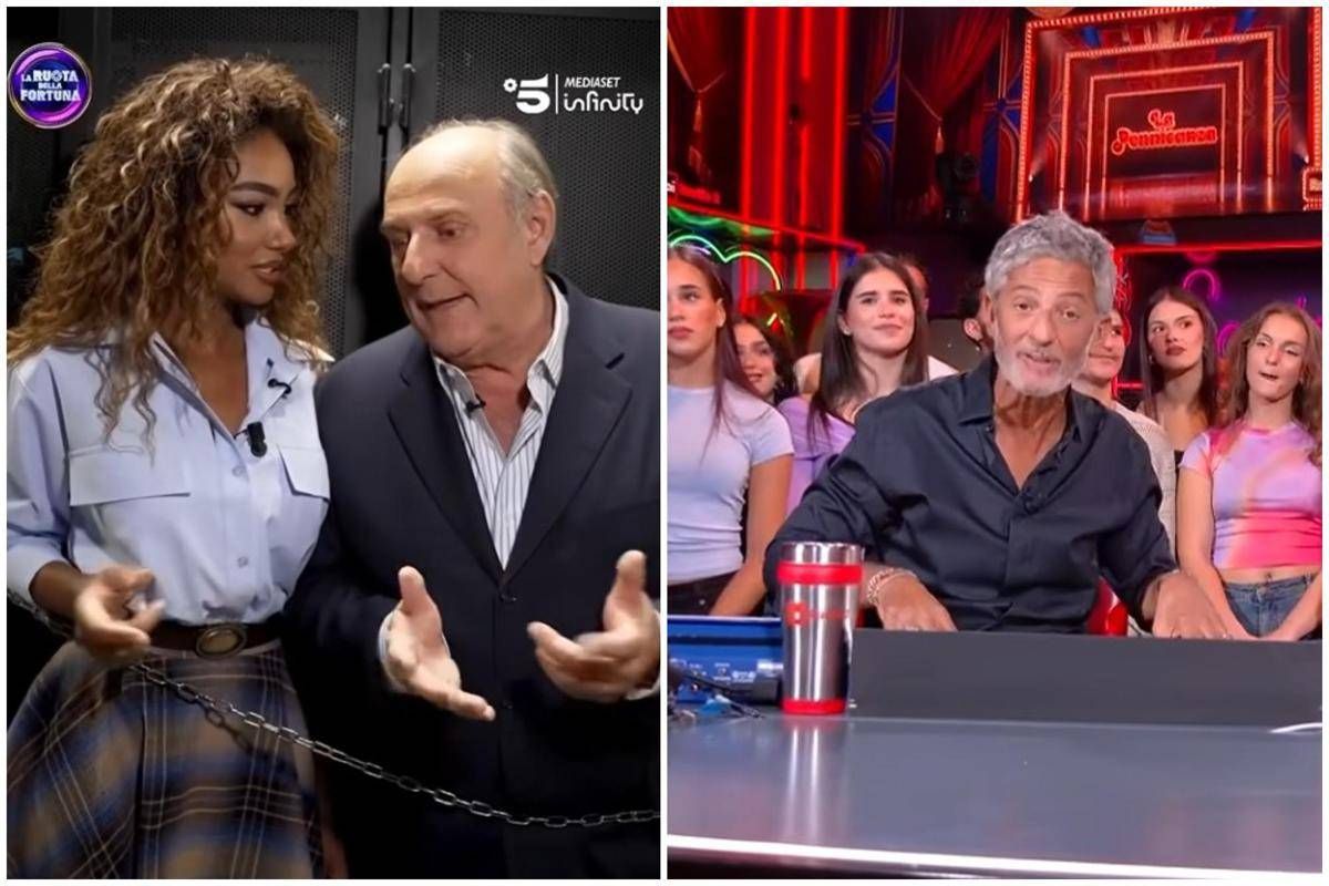 Gerry Scotti e Samira Lui rispondono a Fiorello… in catene