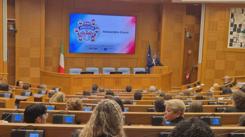 Giovani Ambasciatori Moige portano in Parlamento sfide per un digitale sicuro e responsabile