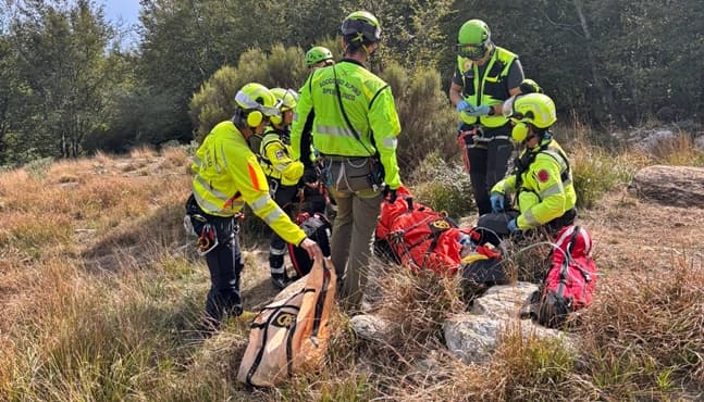 Grave un biker caduto a Toirano in località Prati Preglia