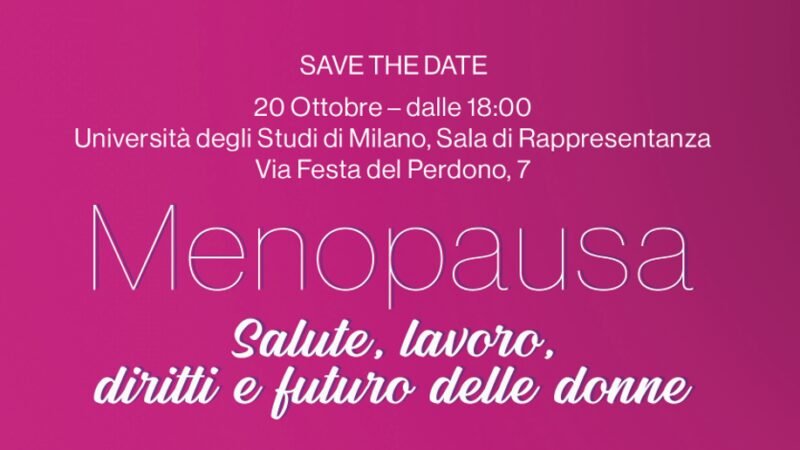 In menopausa 17 mln donne, esperti: “Basta stigma, ora politiche di tutela salute femminile”