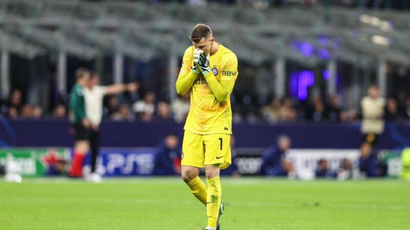 Inter, papera contro il Bruges e critiche: furia dei tifosi contro Josep Martinez